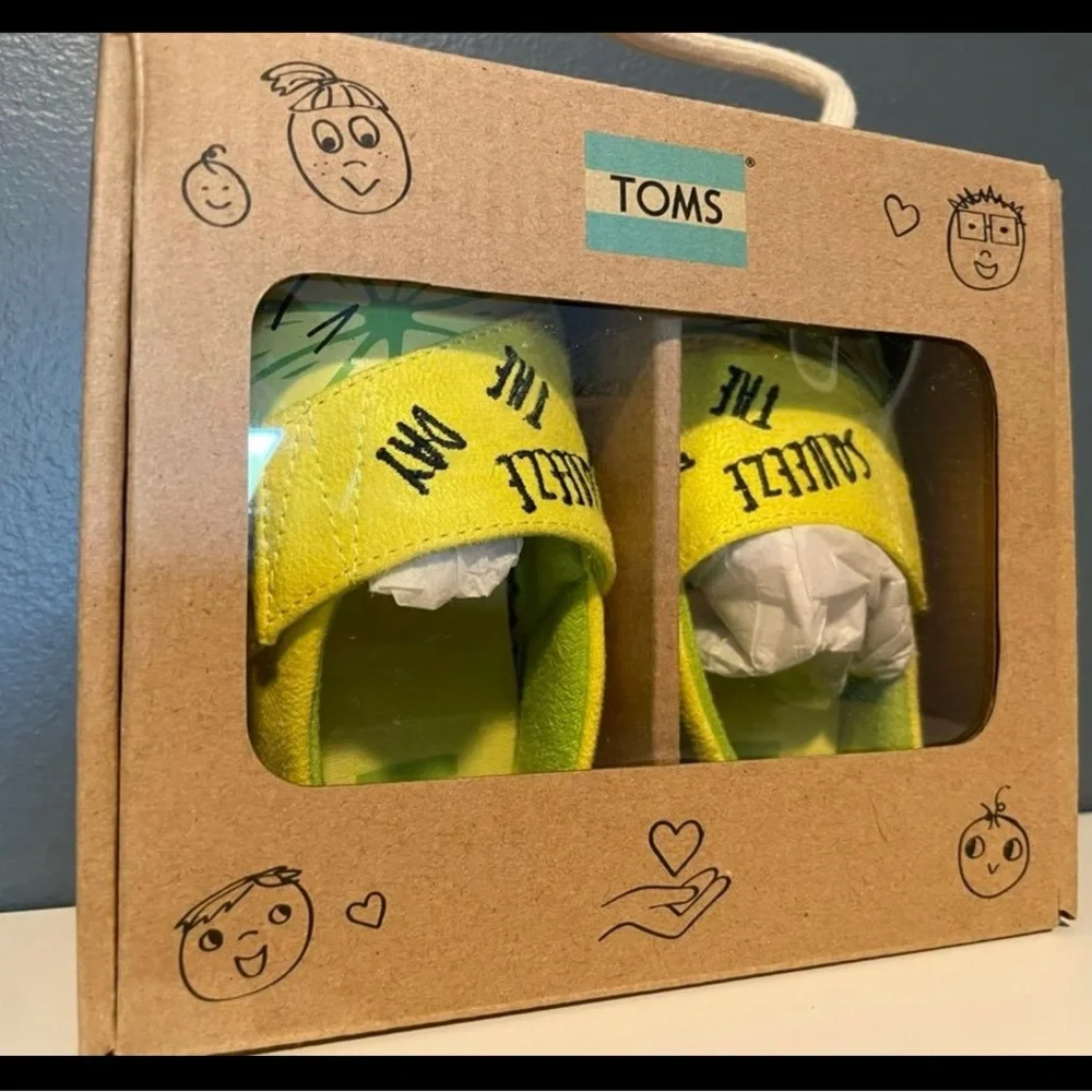 Toms‎ pinto baby crib shoes